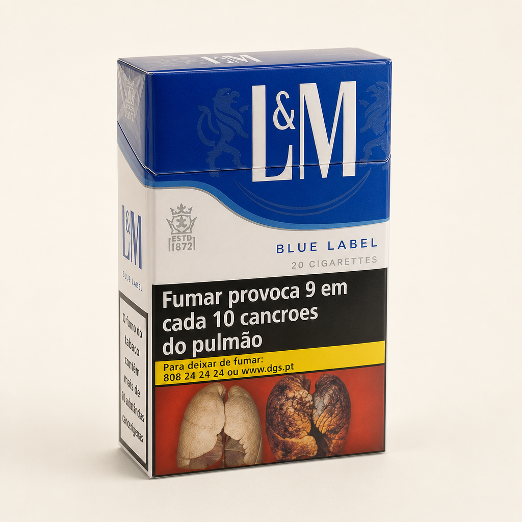 L&M Blue Label 20 — Cigarros