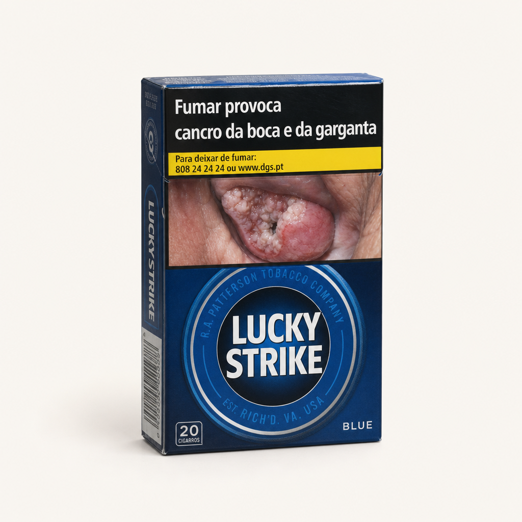 Lucky Strike Blue 20 — Cigarros